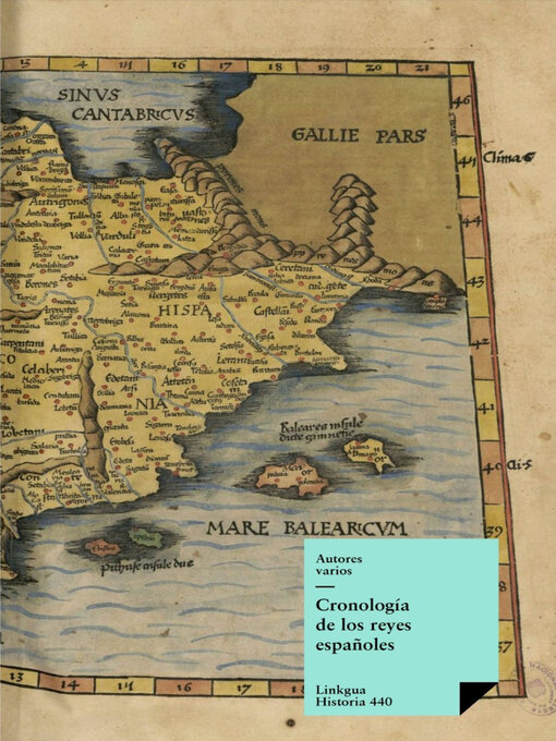 Title details for Cronología de los reyes españoles by Autores varios - Available